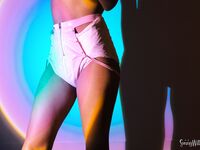 Tight, Shiny, And Crinkly Photoset dance party