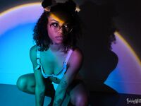 Tight, Shiny, And Crinkly Photoset dance party