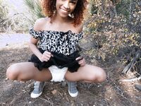 Poofy Cloud Butt And A Fluffy Tutu And Fall Overalls