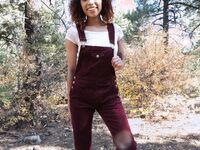 Poofy Cloud Butt And A Fluffy Tutu And Fall Overalls