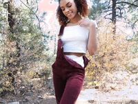 Poofy Cloud Butt And A Fluffy Tutu And Fall Overalls