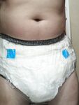 Triple Diapers in the Shower