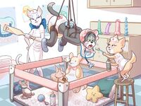 Tom’s sissy baby life