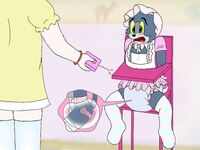 Tom’s sissy baby life