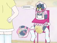 Tom’s sissy baby life