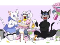 Tom’s sissy baby life