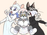 Tom’s sissy baby life