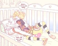 Diaper art dump