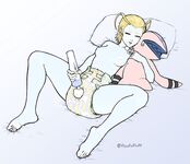 Diaper art dump