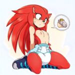 Diaper art dump