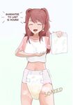 Diaper art dump