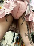 Pretty & Padded -abdlr upskirts with a pink diaper