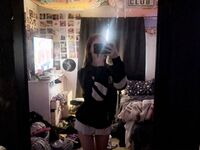 Super cute diaper girl showing off