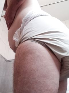 Messy Tena & double plastic pants