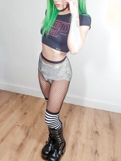Diaper Goth Girl