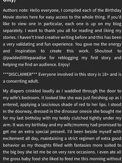 Crinklyfantasies - Birthday Movie (complete story)