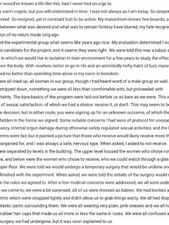 BRS Story - The Need to Want