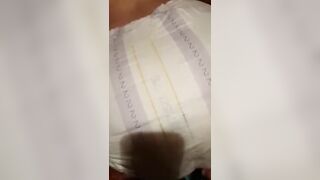 Diaper putting fucking girl