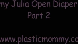 Mummy Julia Open diaper fuck Part 2