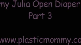 Mummy Julia Open diaper fuck Part 3