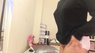 Poopypwincess  - Messy diaper masturbation