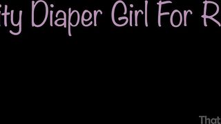 Sorority DiaperGirl For Rent