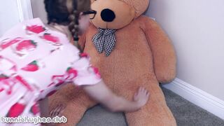 Bunnie Hughes - Ageplay Hd Little Girl Teddy Bear Cums