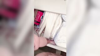 tiktok girl put a pull up diaper