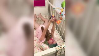 cute abdl in bed
