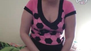 Daisy - Double Diaper Under Soccer Uniform
