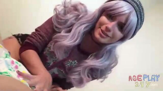 Ageplay 247 - mommy alexis makes you a baby POV Step Mommy changes your diaper