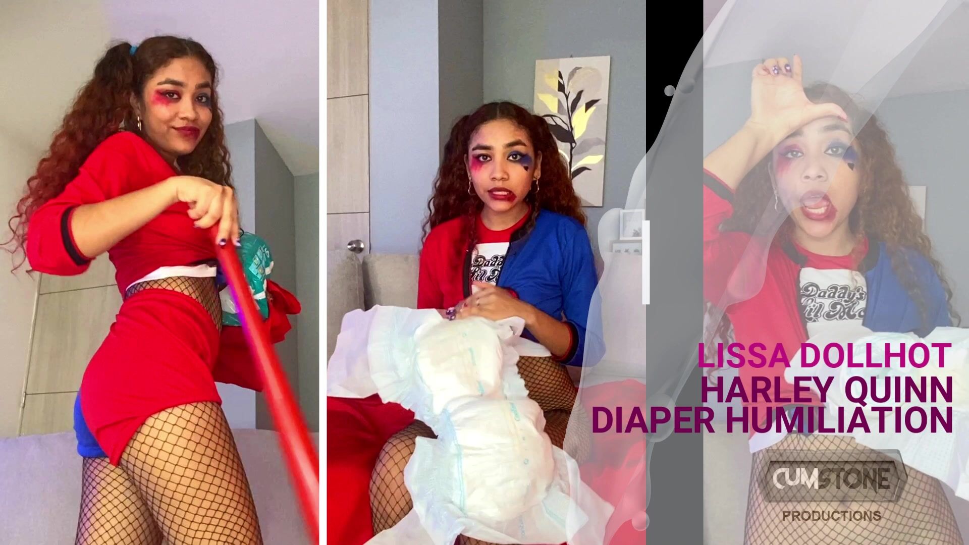 HARLEY QUINN DIAPER HUMILIATION