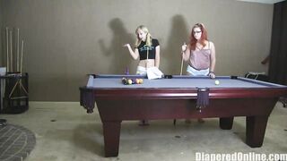Red & Mandie Playing Pool