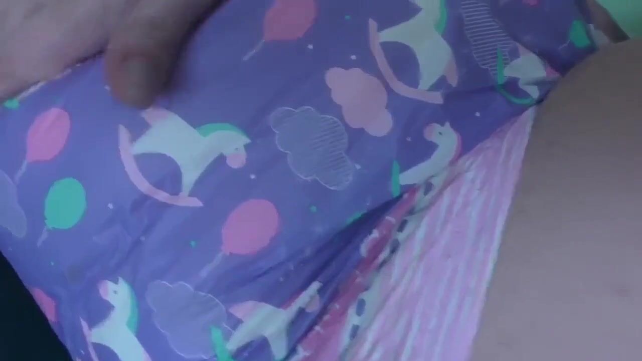 Adriana Evans Diaper Mess