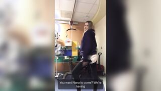Goofing Off In A Diaper