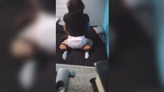 Trans Diaper Girl Hump