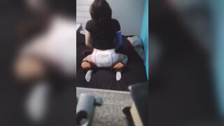 Trans Diaper Girl Hump