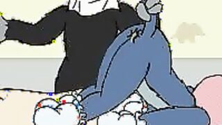 Baby puss dildo diaper change