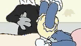 Baby puss dildo diaper change