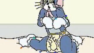 Baby puss dildo diaper change
