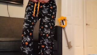 Femboy gets caught pooping diaper.