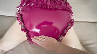 PVC and Diaper Sissy Bondage 038