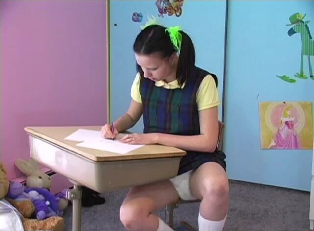 Mmm diapers - Think she's a good girl