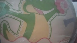 Cute trans girl makes big mess