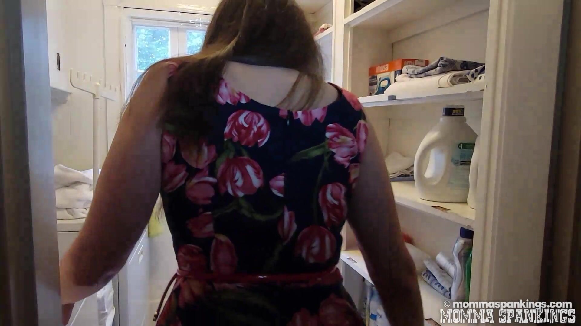 Diaper spanking