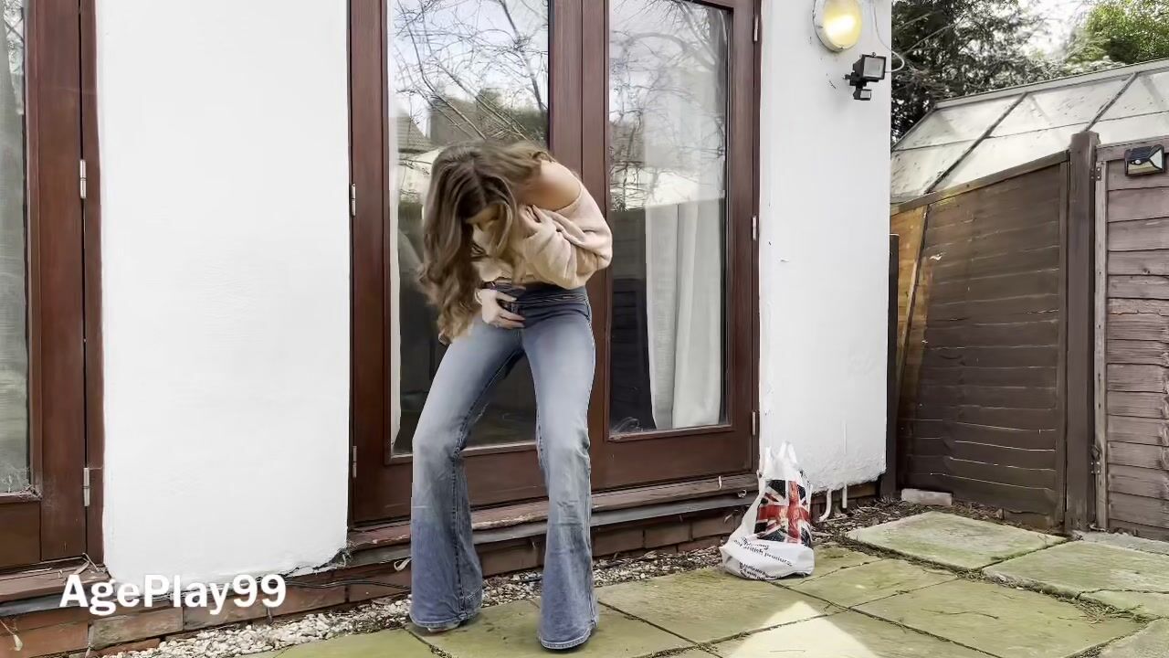 Girls Wetting Their Jeans Compilation #3