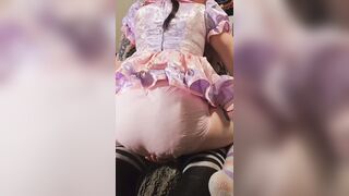Diaper Spanked