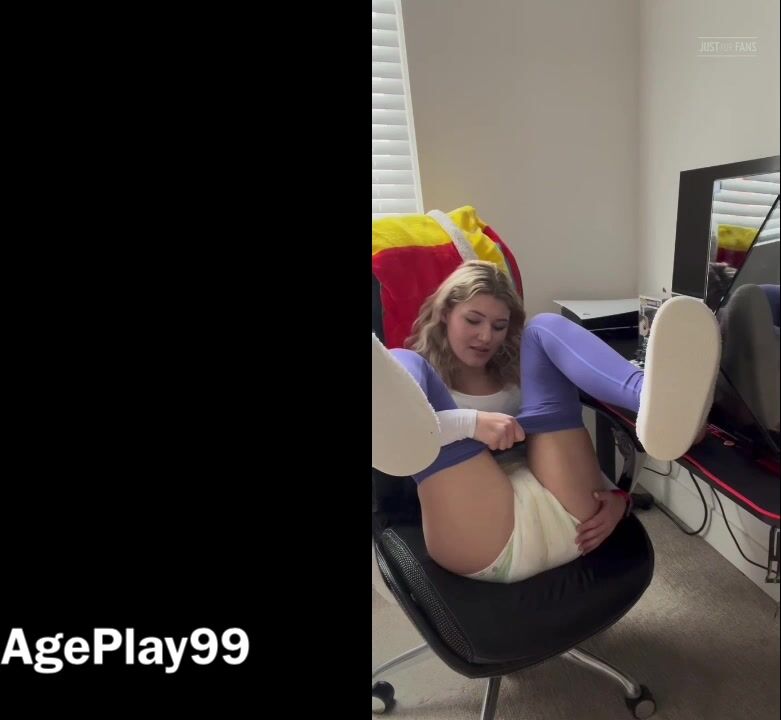 Same Girl Wetting Her Diaper Compilation #5
