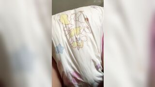 Cherry-Charlotte-Second pee in This Tykable Unicorn, you can hear the sound very well