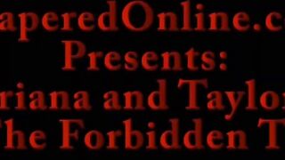 Adriana& Taylor Spanked and Diapered For Sex Toy .